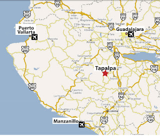 Pagina del Campo: Donde está Tapalpa? Where is Tapalpa?
