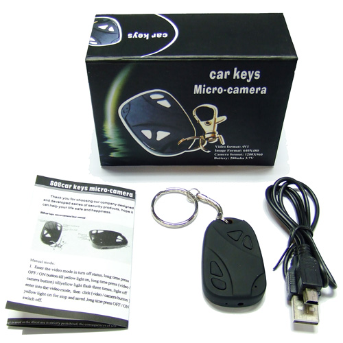 SPY GADGET Carkey spycam / Spy Remote Micro SD