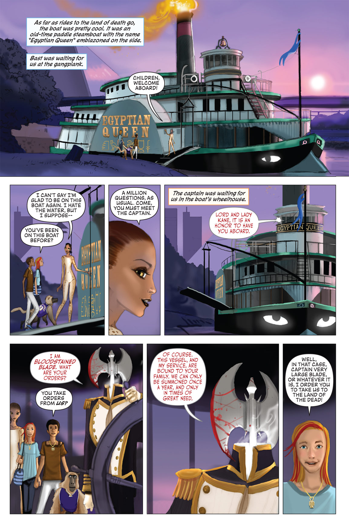 Read online The Kane Chronicles comic -  Issue # TPB 1 - 114