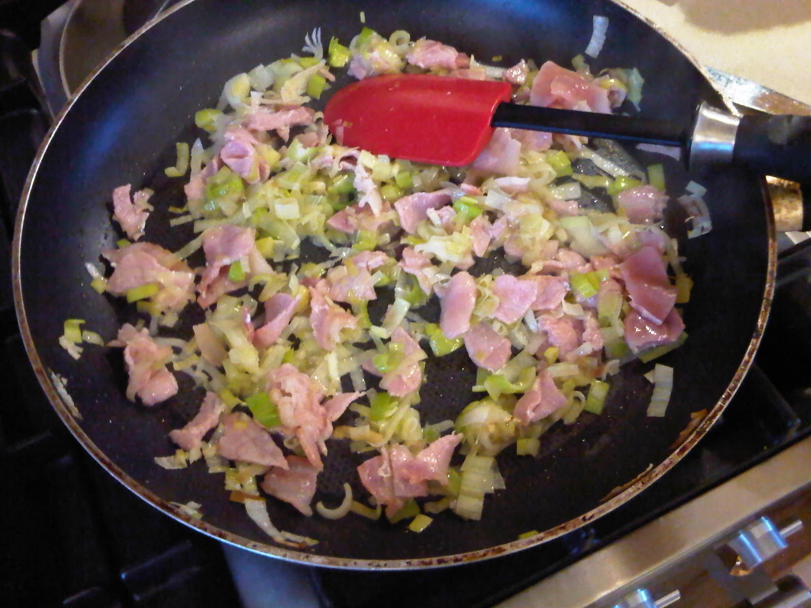 The Student Chef Leek, Bacon, Gruyère & Maille Dijon Mustard Quiche