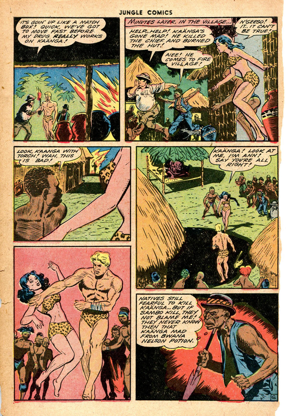 Read online Jungle Comics comic -  Issue #55 - 9
