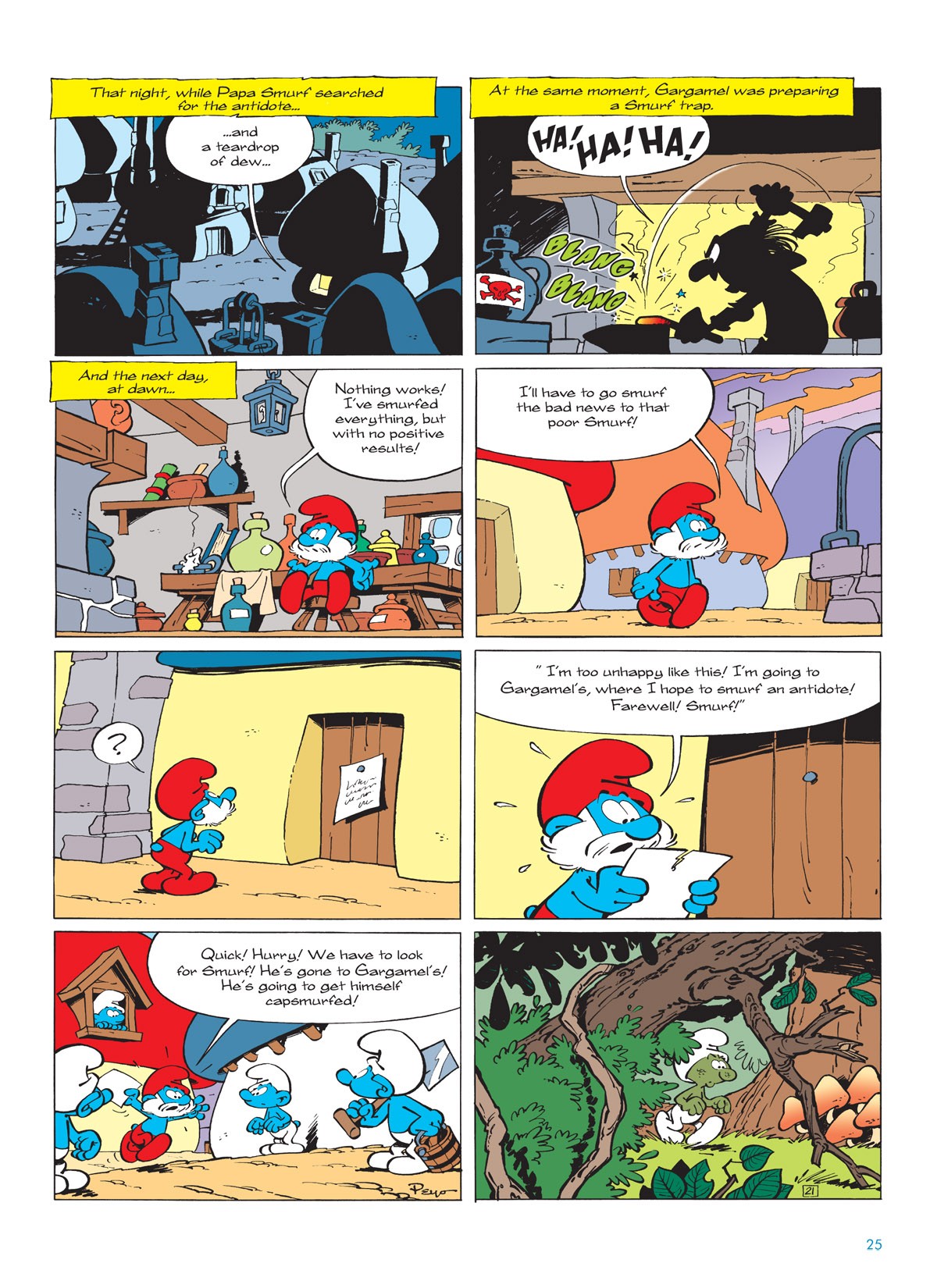 Read online The Smurfs comic -  Issue #8 - 25