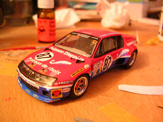 Kit Monté JPS Alpine A310 V6 - Le Mans 1978, 1/43 (Occasion, échelle 1/43)