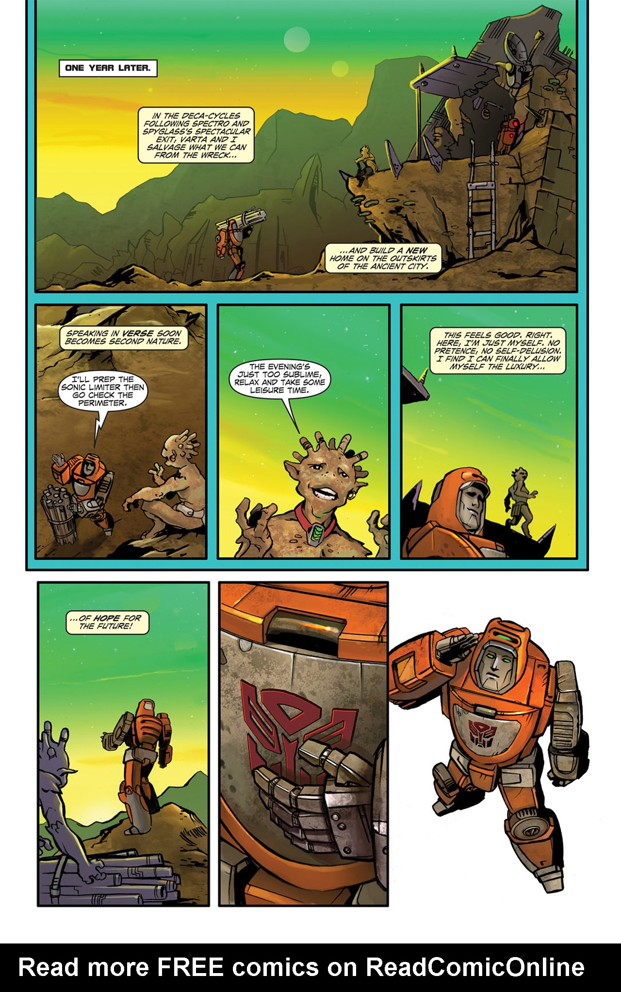Read online Transformers Spotlight: Wheelie comic -  Issue # Full - 24