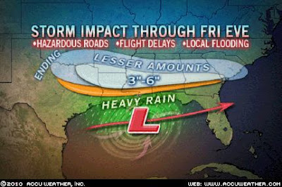 >Major Southern Storm: Record Snows in Dallas-Ft Worth, now Atlanta to see 2-4 inches.