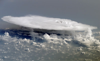 >Cumulonimbus Cloud from Space!
