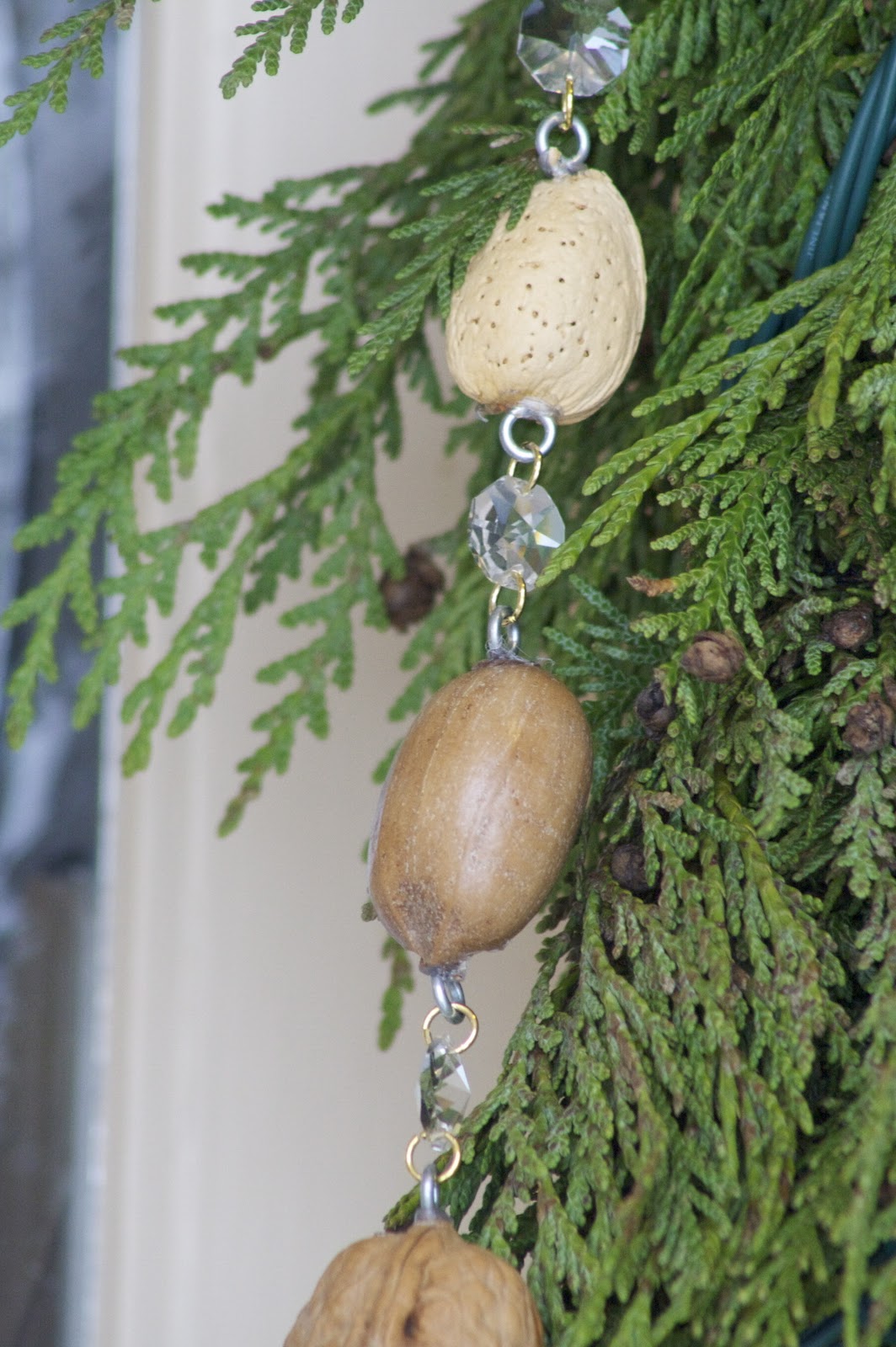 design dump diy nut + crystal garland