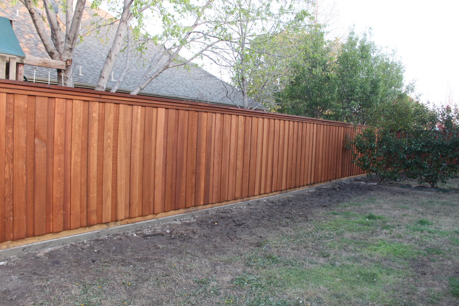 Concrete Footer For Fence