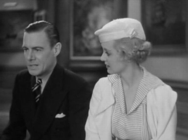 bette davis and colin clive in the girl from 10th avenue