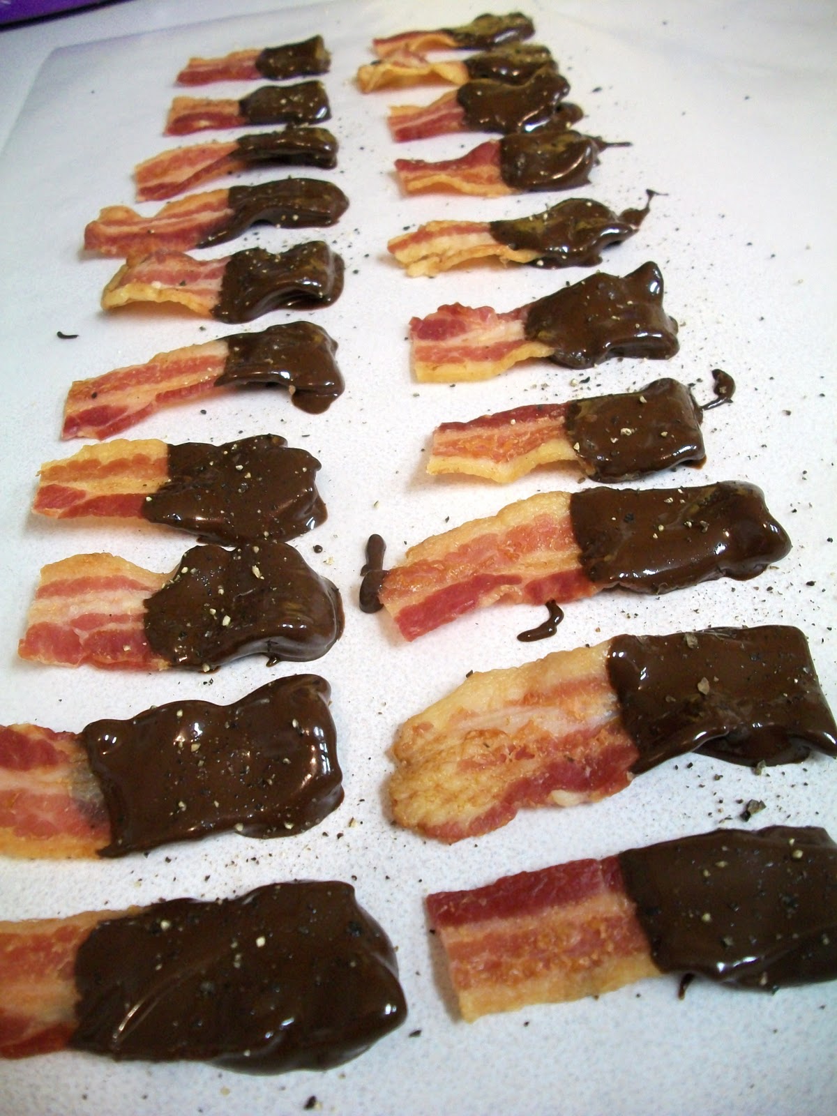 My Kind of Cooking Chocolate Covered Bacon & Appetizer Tips
