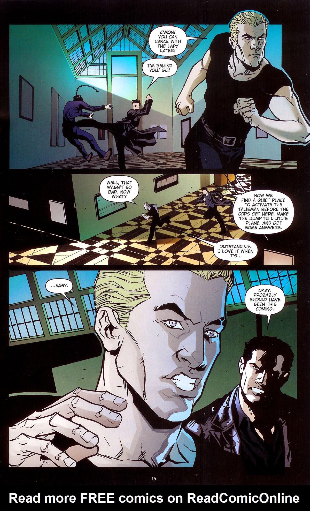 Read online Angel: Auld Lang Syne comic -  Issue #4 - 16