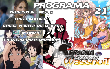 Persona No Sekai Wasshoi! programa 21 Radio Anime Podcast