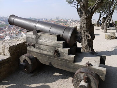 Lisbon Castle Cannon