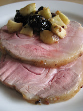 roast pork w apples & prunes