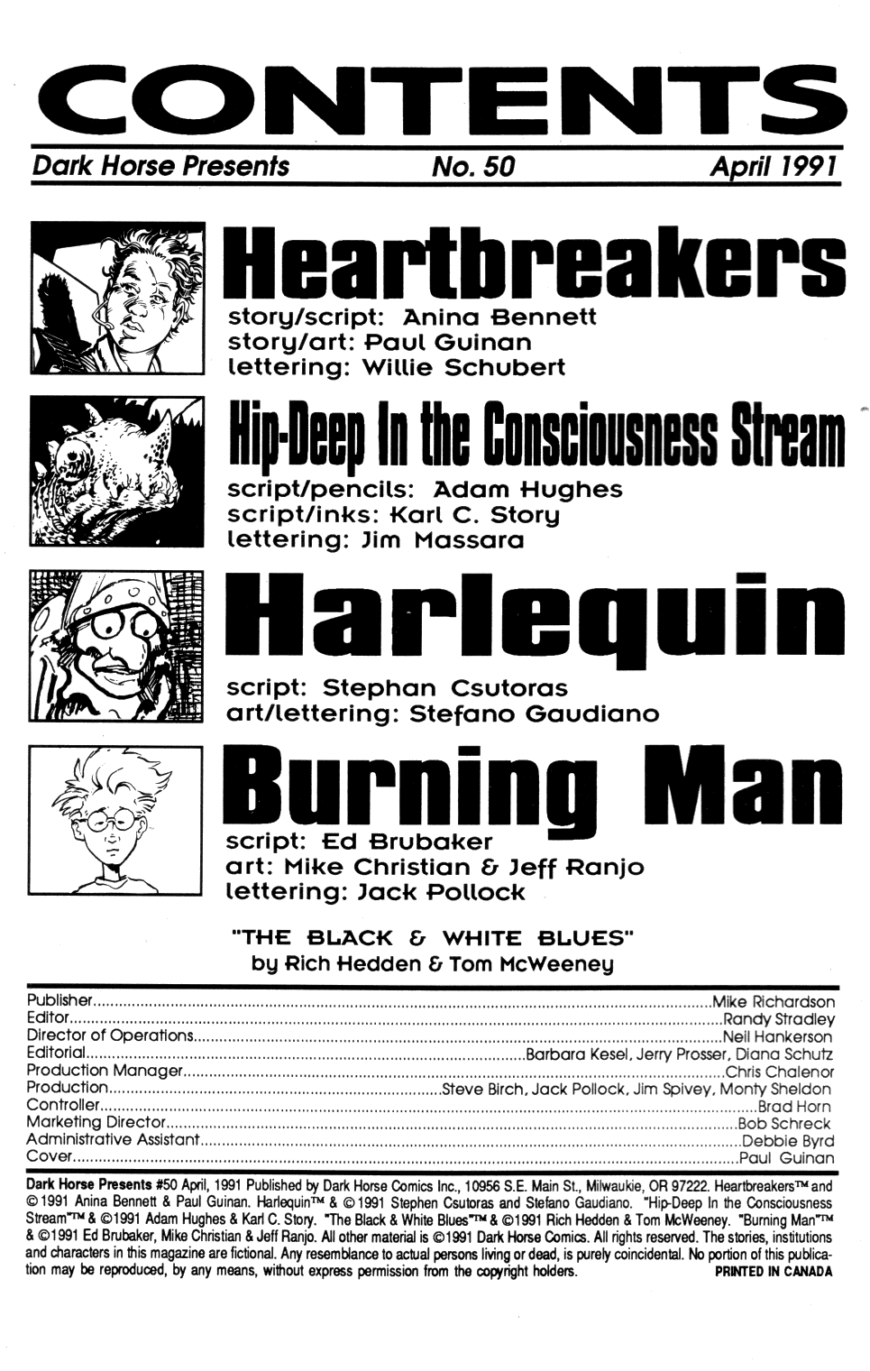 Read online Dark Horse Presents (1986) comic -  Issue #50 - 2