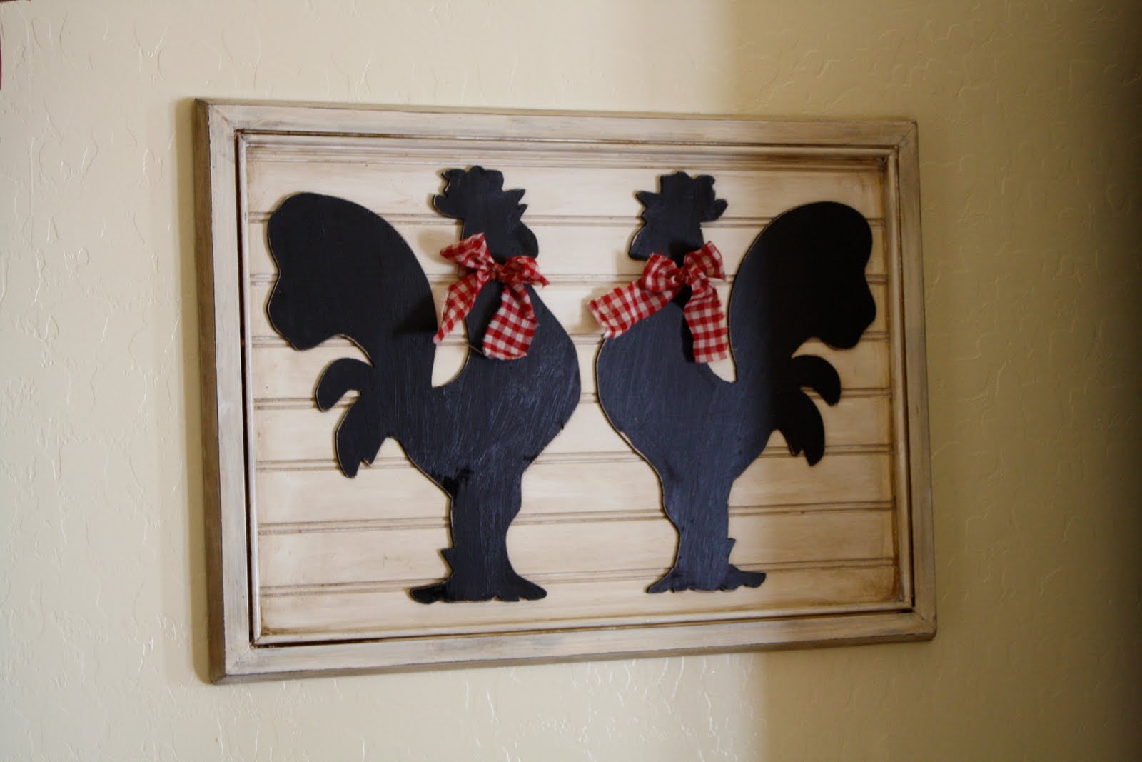 Dejavu*Crafts My Hobby lobby Rooster Remake!