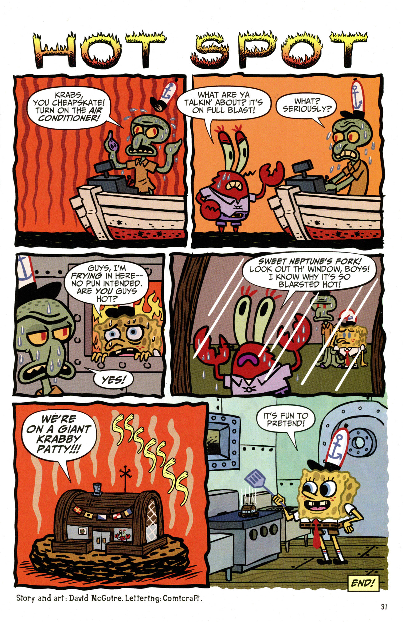 Read online SpongeBob Comics comic -  Issue #33 - 31