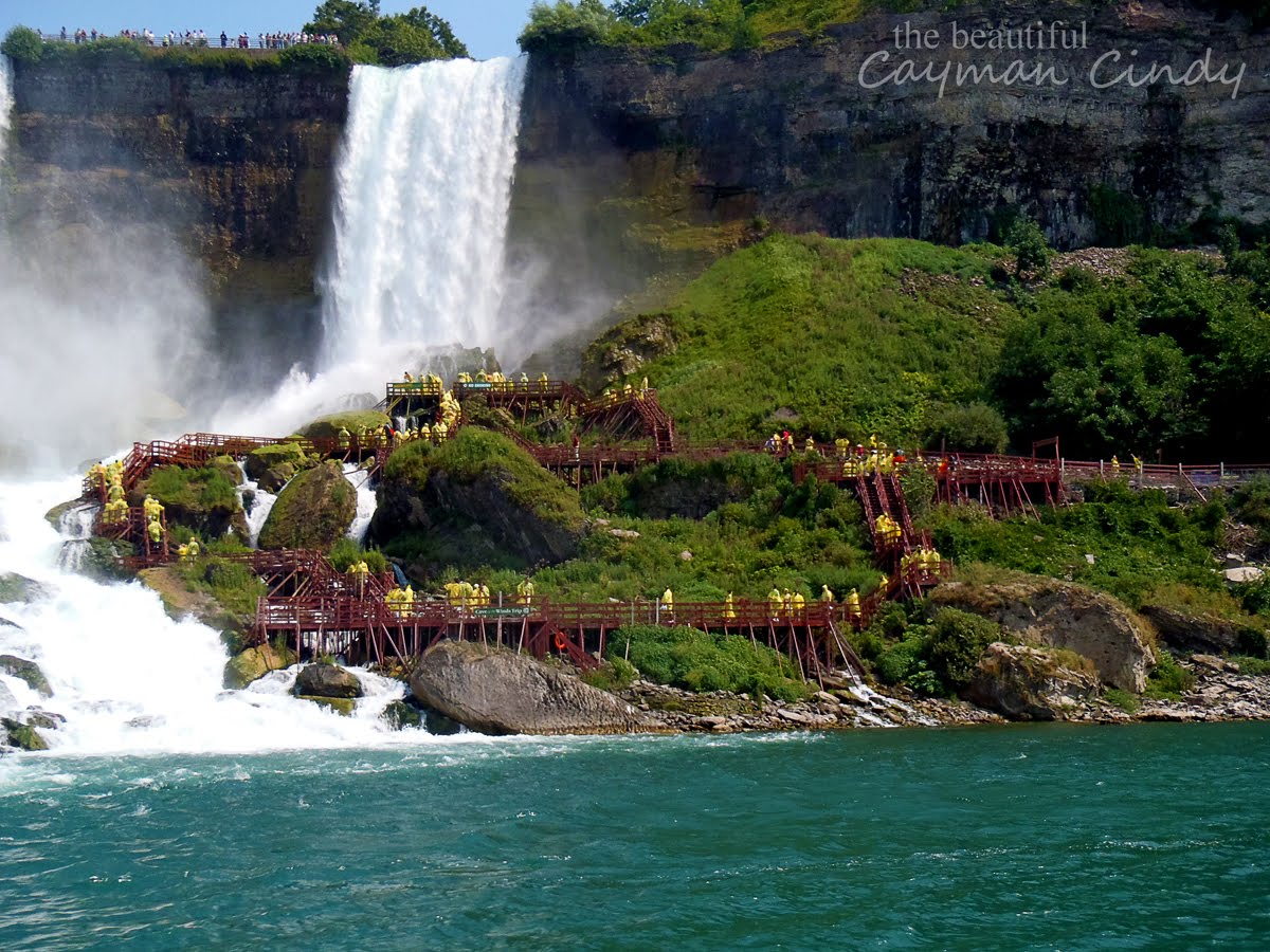 The Beautiful Cayman Cindy Niagara Falls Vacation Cave of the Winds