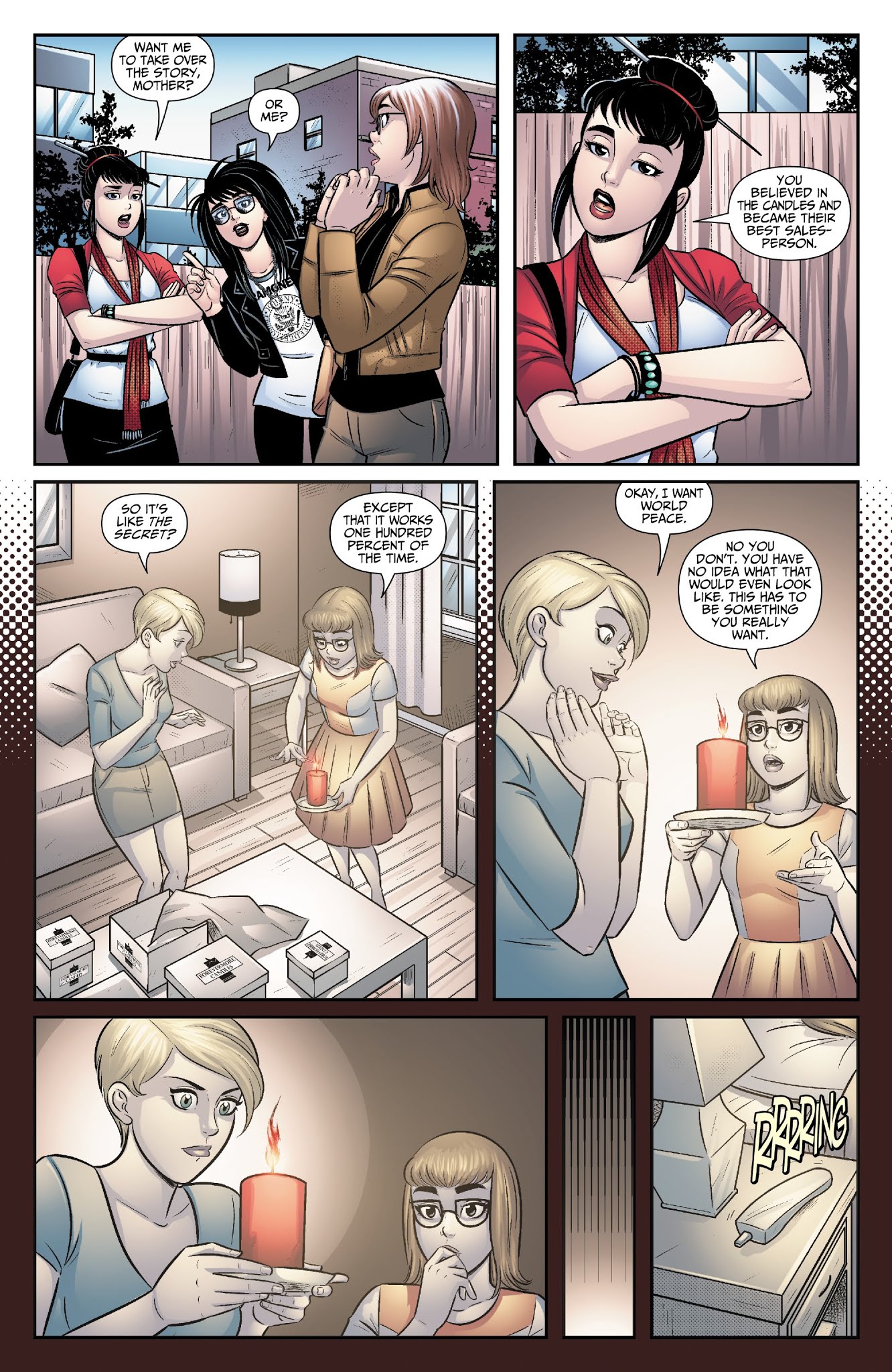 Read online Exorsisters comic -  Issue #2 - 17