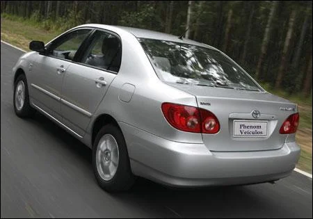 Toyota Corolla XLi 2008 Flex - lanternas traseiras
