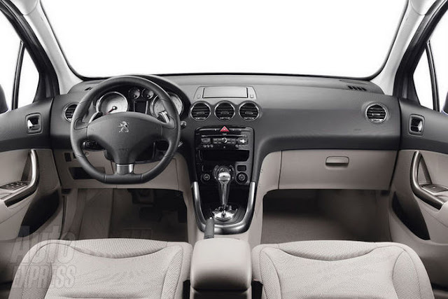 Novo Peugeot 308 2012 - interior - painel
