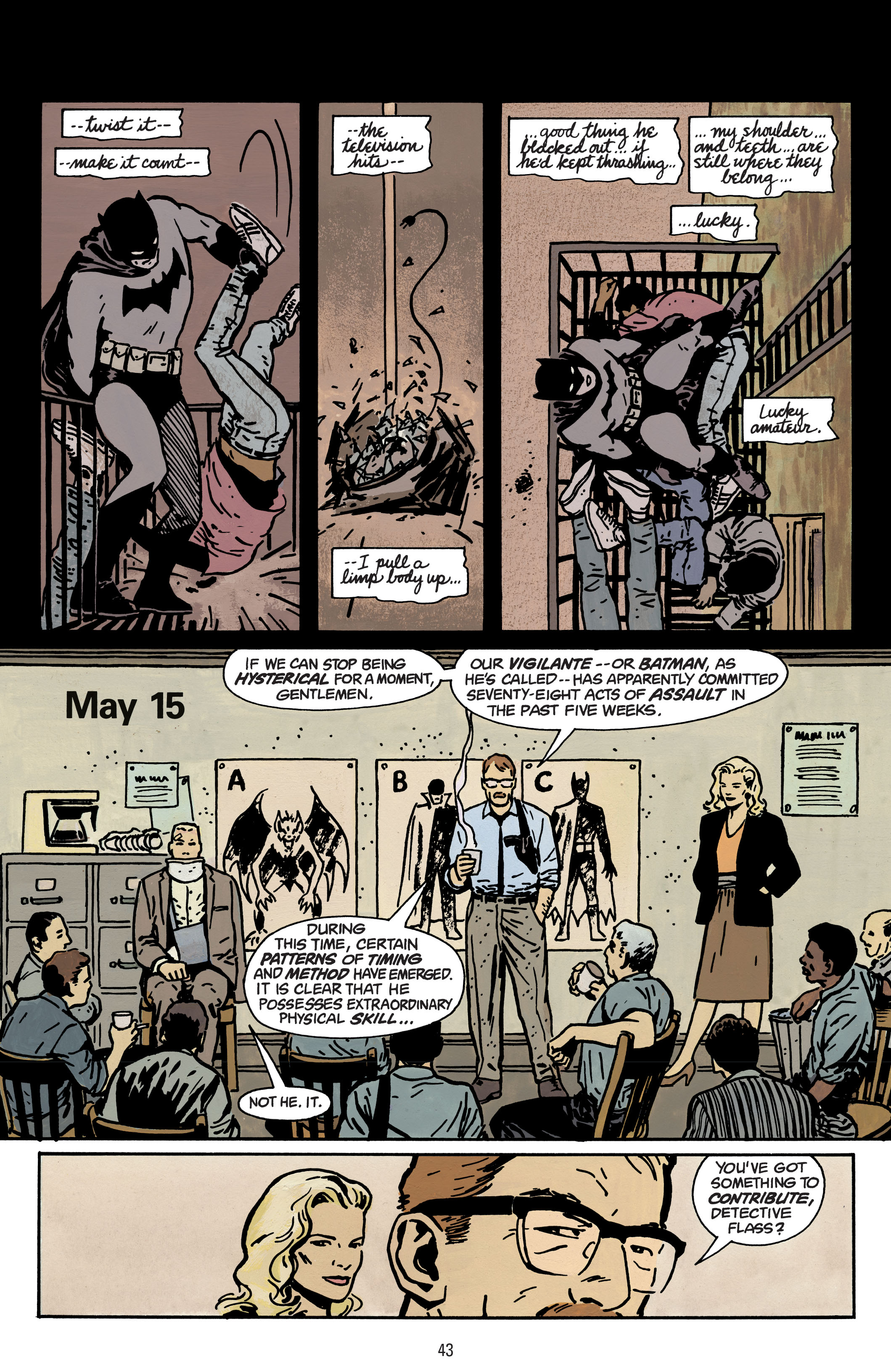 Read online Batman: Year One: The Deluxe Edition comic -  Issue # TPB - 44