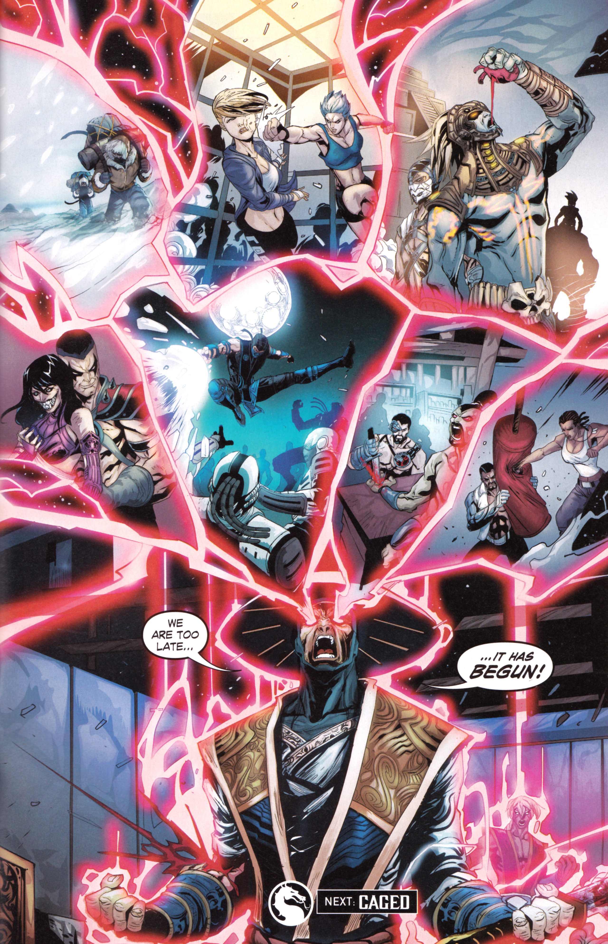 Read online Mortal Kombat X [II] comic -  Issue #1 - 37