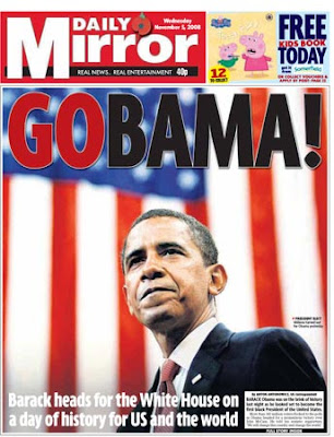 Daily Mirror 5 November 2008