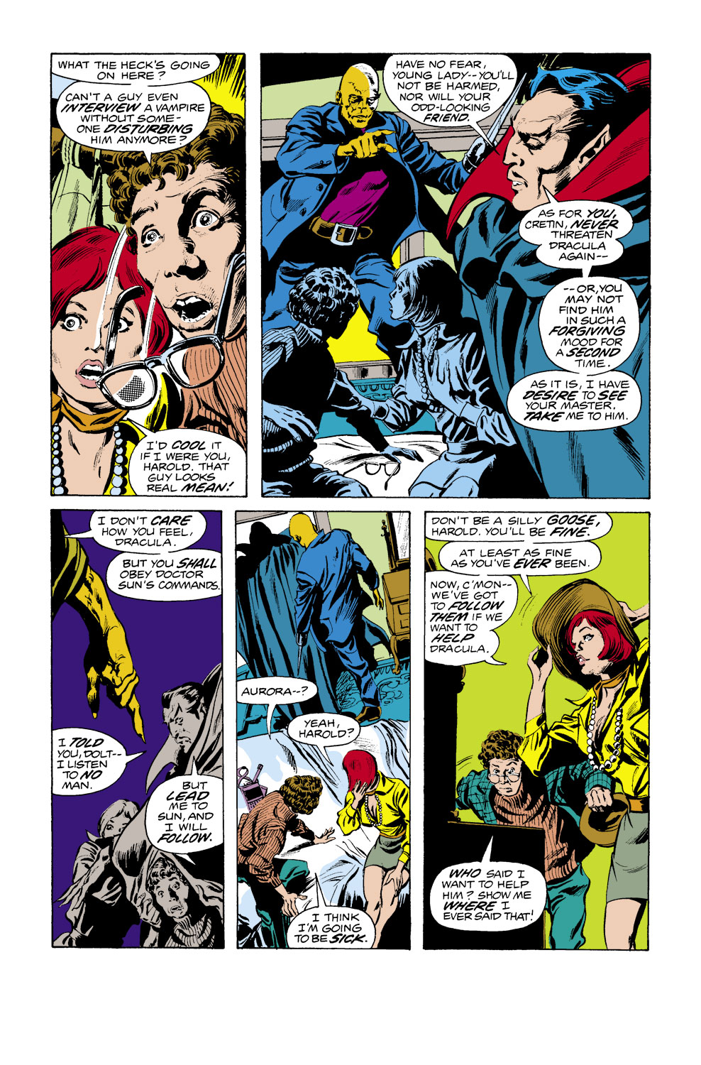Read online Tomb of Dracula (1972) comic -  Issue #38 - 18