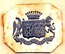 stemma dei Principi Veruli , conti di Mereu , discendenti di King Alaric Veruli
