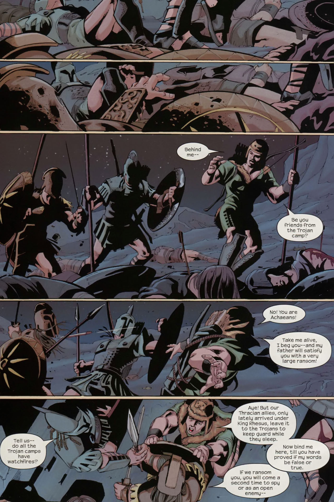 Read online The Iliad comic -  Issue #4 - 9