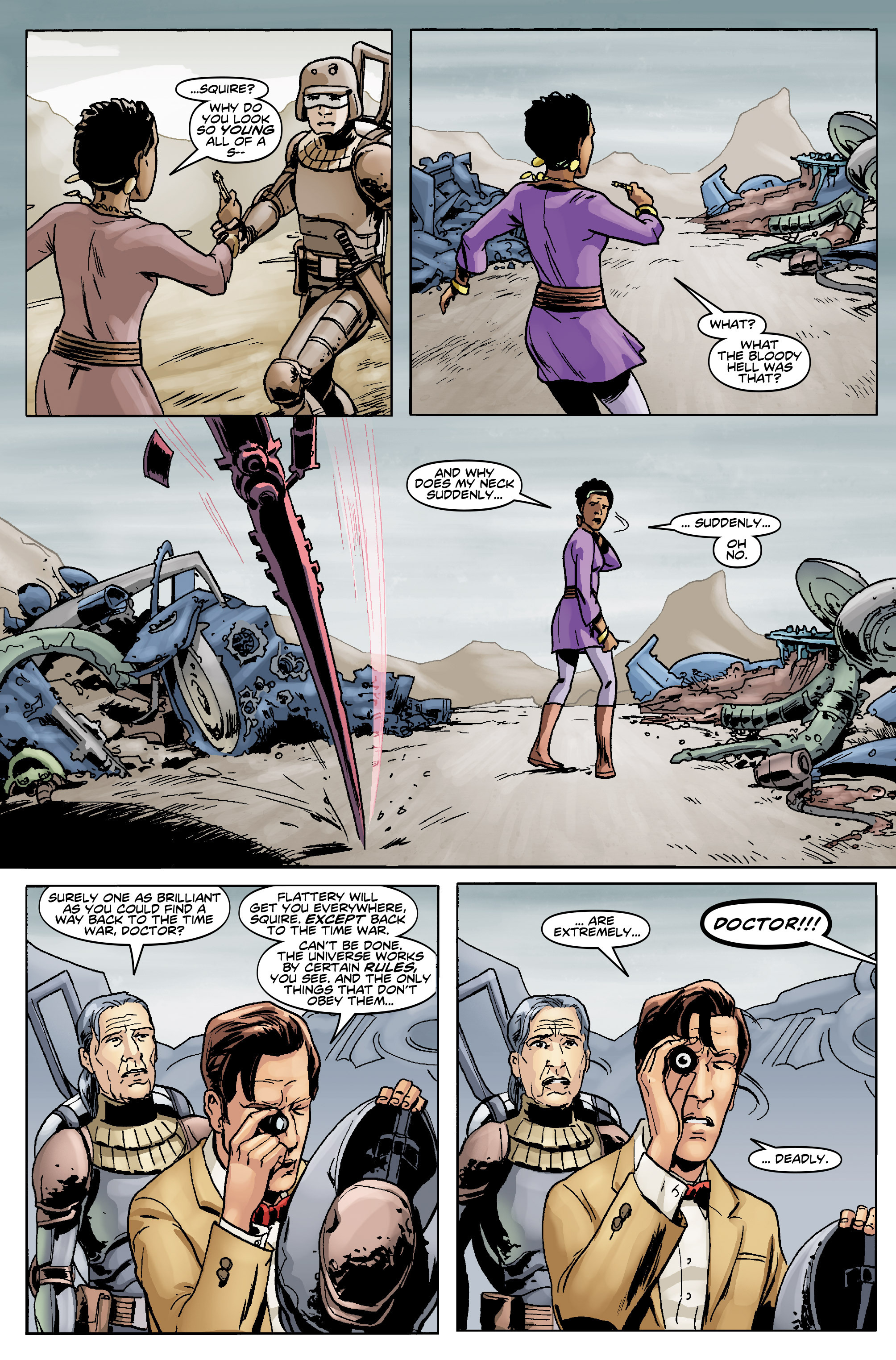 Read online Doctor Who: The Eleventh Doctor Year Two comic -  Issue #4 - 20