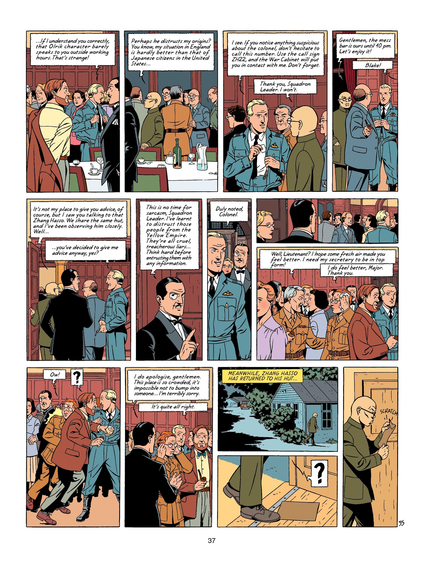 Read online Blake & Mortimer comic -  Issue #21 - 37