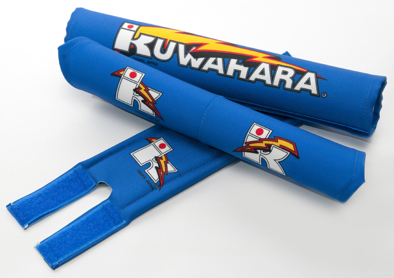 Kuwahara BMX V-Bar Pad Set – Cuscinetto Manubrio Stile Old School (Nero)