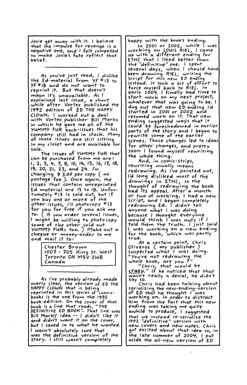 Read online Ed the Happy Clown comic -  Issue #9 - 23