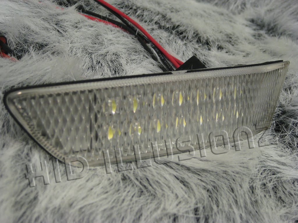 HID ILLUSIONZ: Infiniti G35 Coupe Custom White LED bumper Marker