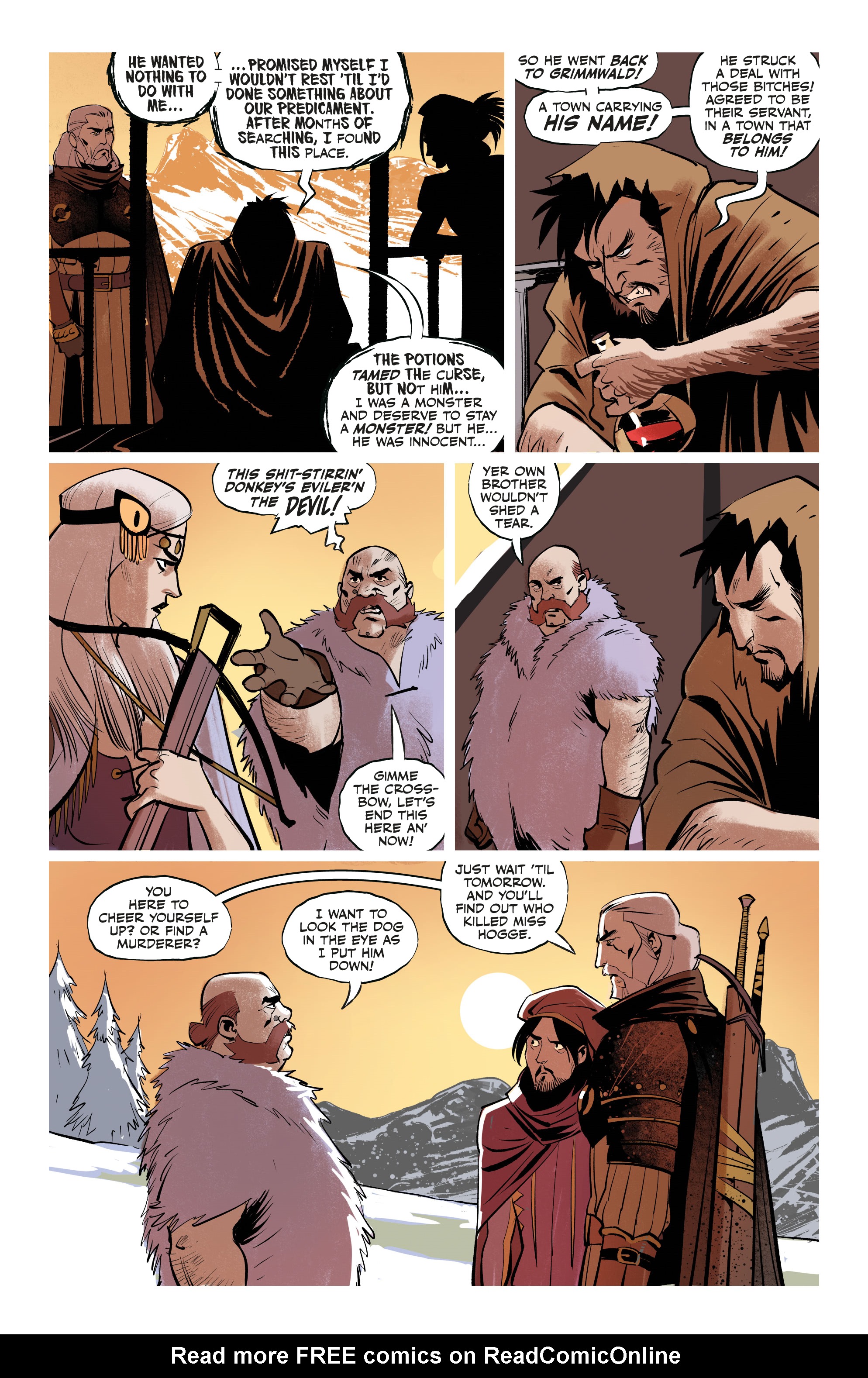 Read online The Witcher: The Ballad of Two Wolves comic -  Issue #4 - 6