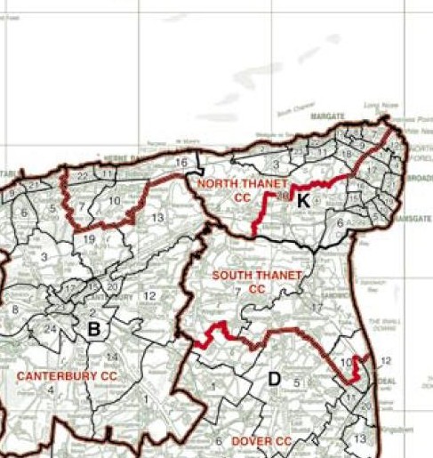 North and South constituency boundary changes
