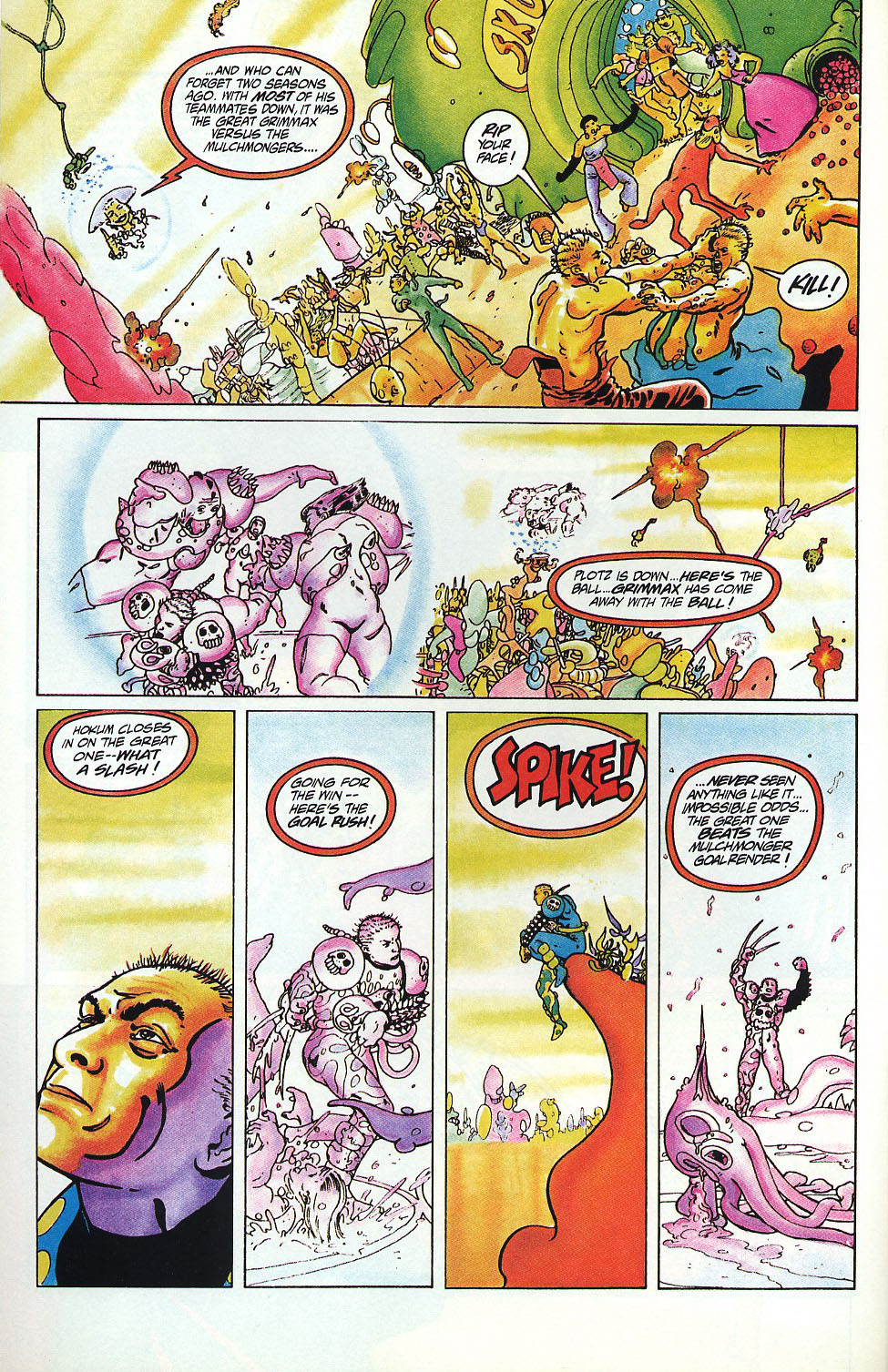 Read online Warriors of Plasm comic -  Issue #8 - 13
