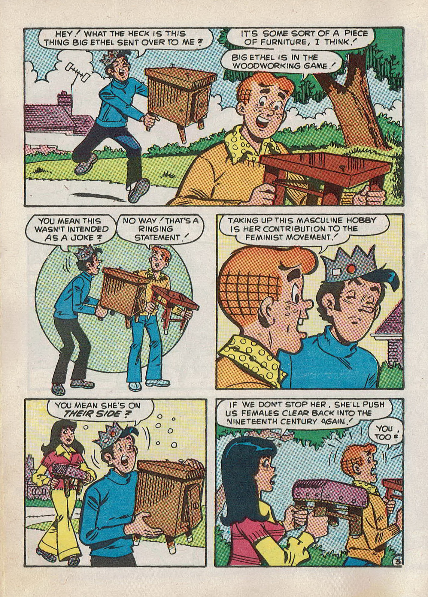 Read online Jughead Jones Comics Digest comic -  Issue #60 - 52