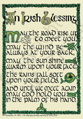 Blessing irish patricks saint happy traditional so redpossum: Happy Saint Patricks day!