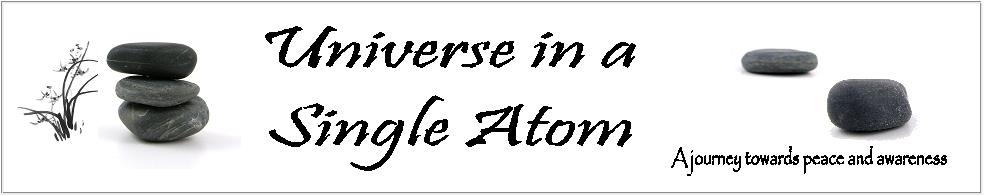 Universe in a single atom