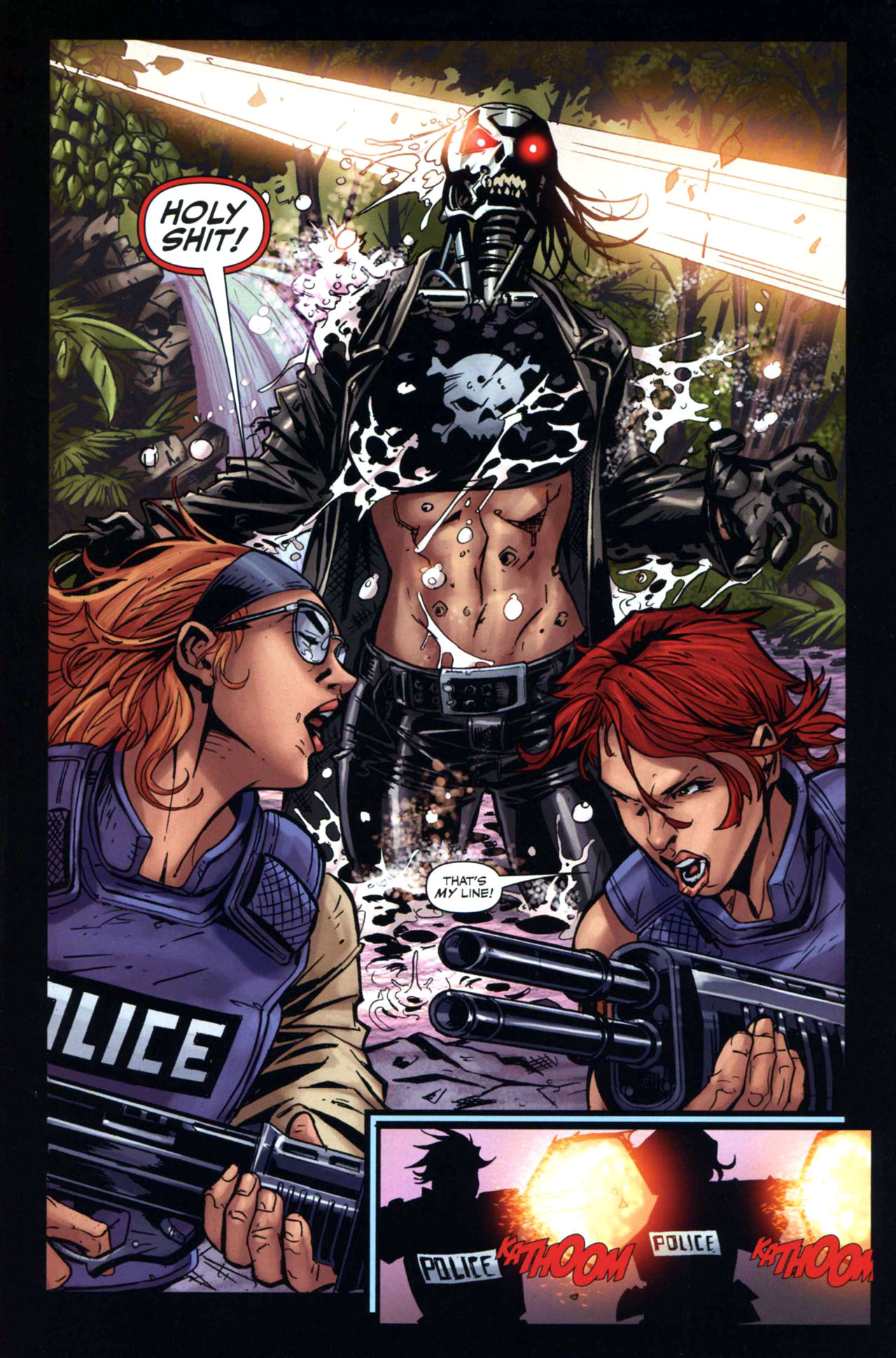 Read online Painkiller Jane Vs. Terminator comic -  Issue #4 - 20