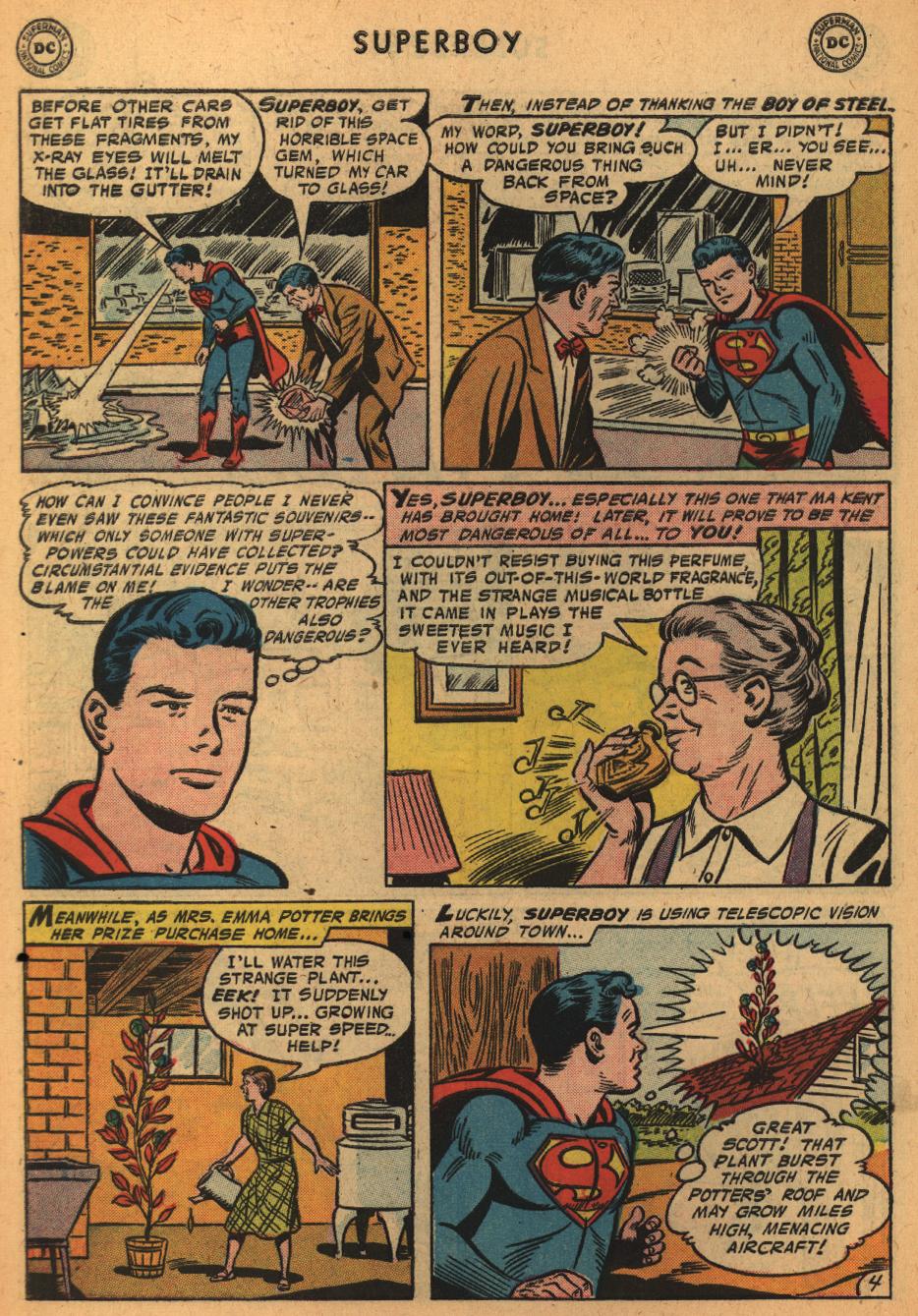 Read online Superboy (1949) comic -  Issue #55 - 5