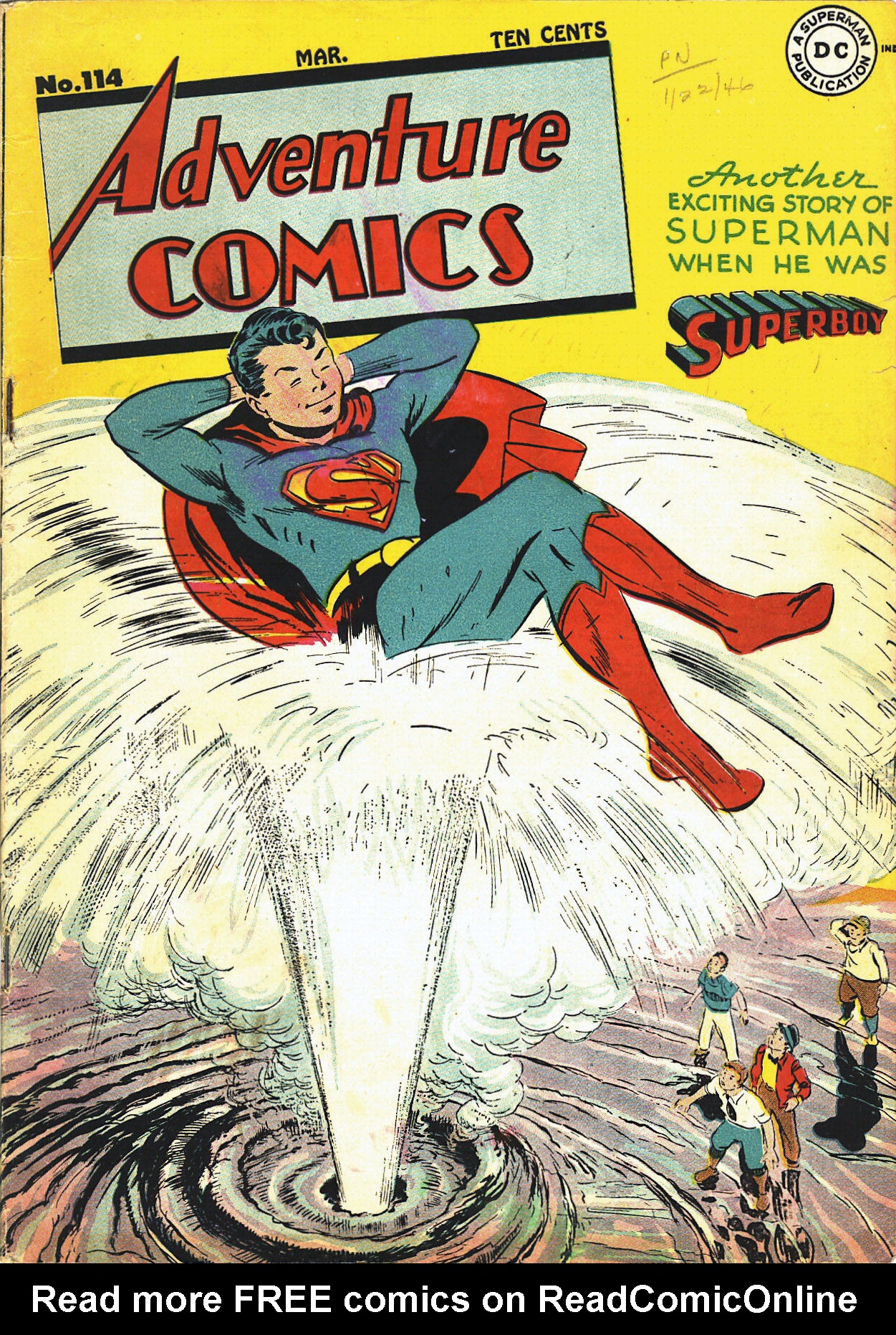 Read online Adventure Comics (1938) comic -  Issue #114 - 2