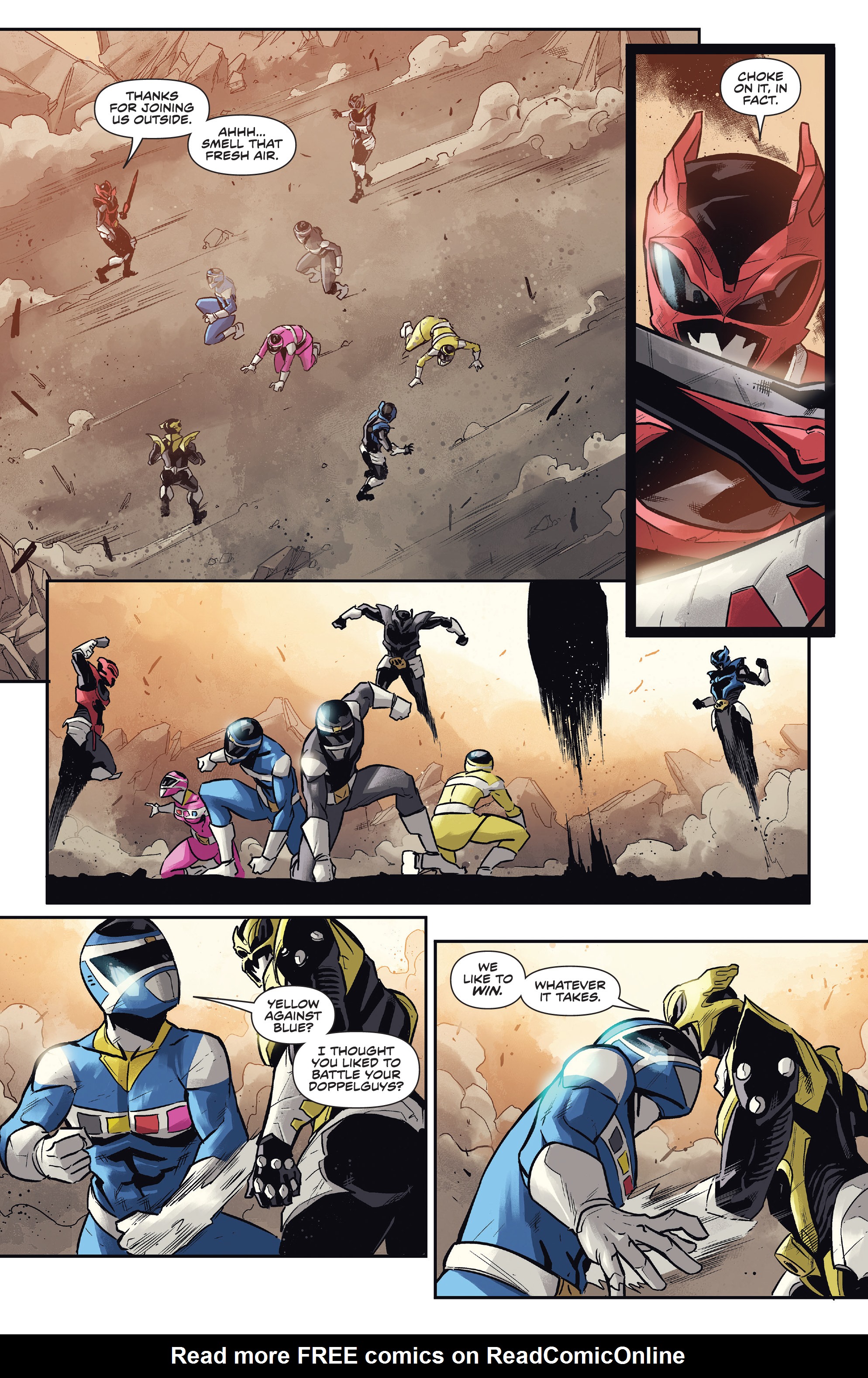 Read online Saban's Power Rangers: The Psycho Path comic -  Issue # TPB - 65