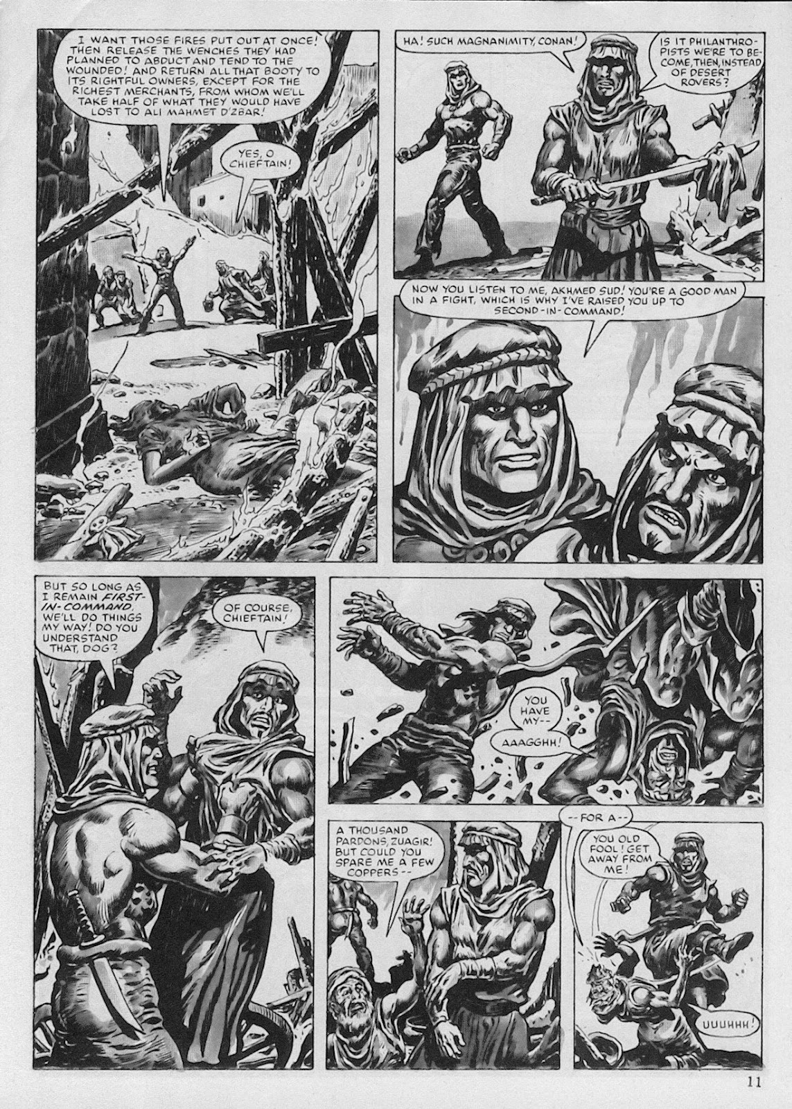 The Savage Sword Of Conan issue 102 - Page 11