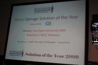 Storage Awards ; DataCore ;s SANmelody wins Green Solution of the Year