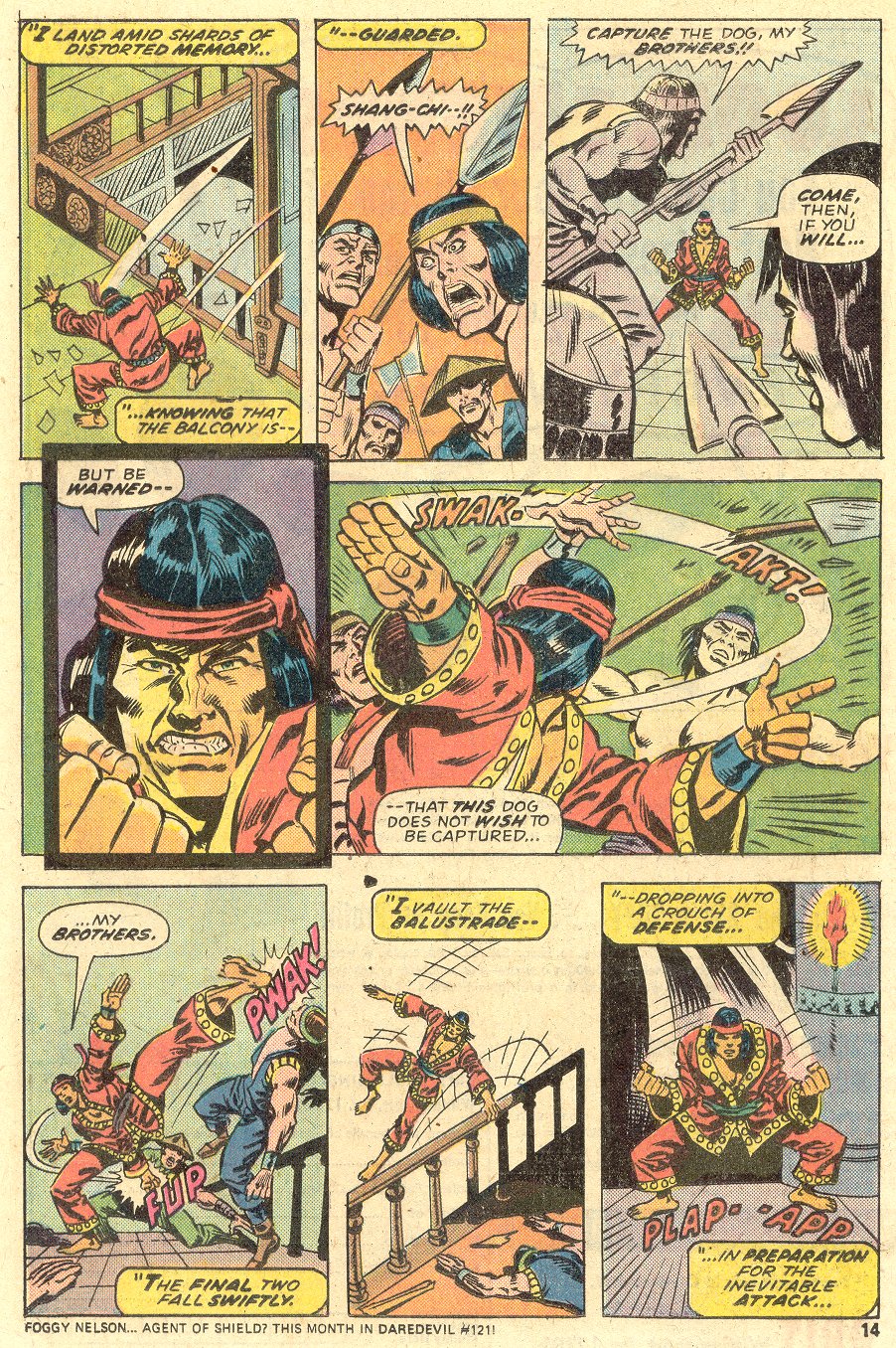 Master of Kung Fu (1974) Issue #28 #13 - English 9