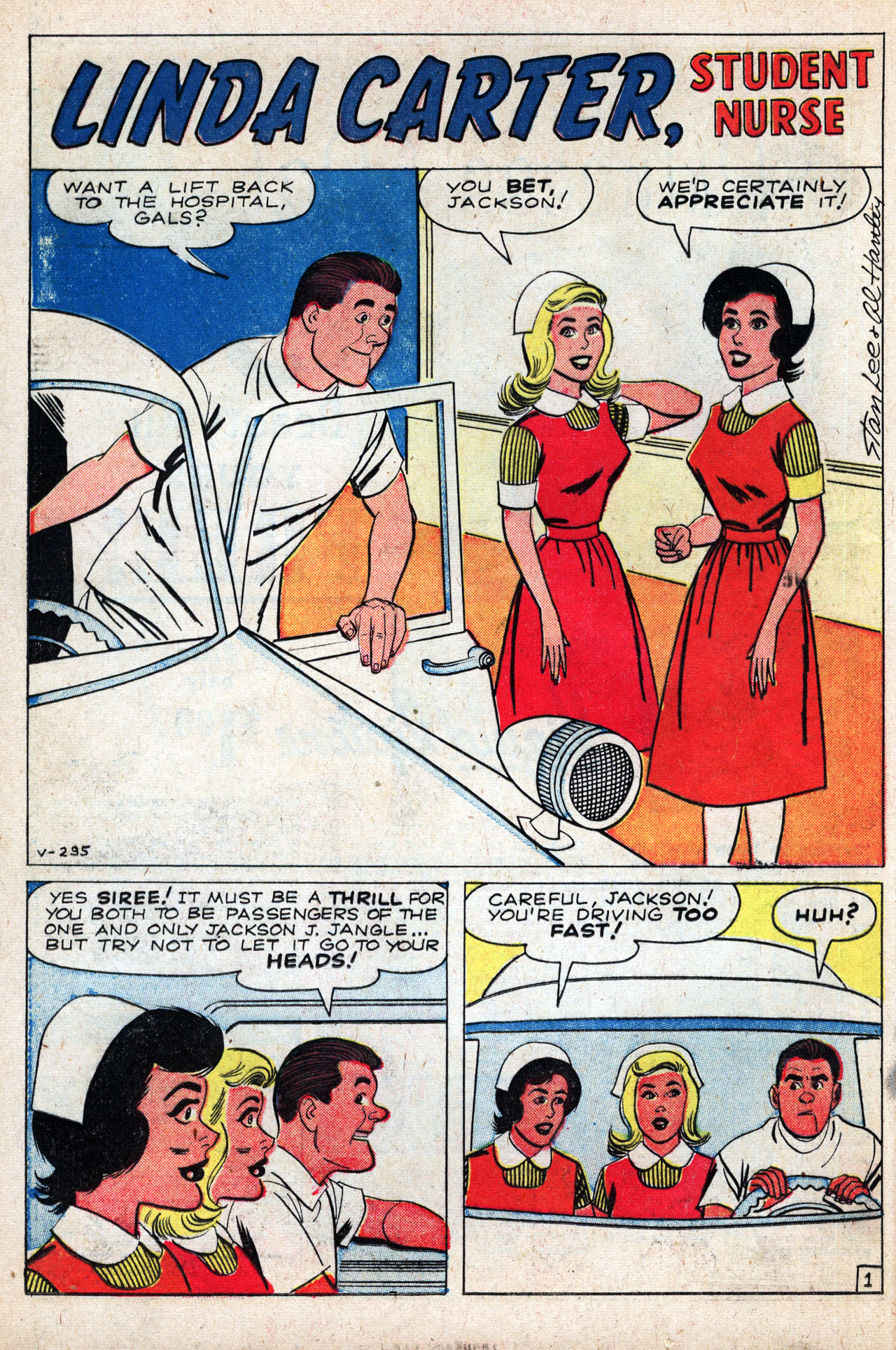 Read online Linda Carter, Student Nurse comic -  Issue #1 - 16